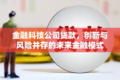 开福金融科技公司贷款，创新与风险并存的未来金融模式