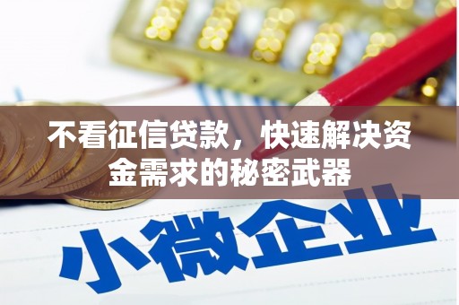 开福不看征信贷款，快速解决资金需求的秘密武器