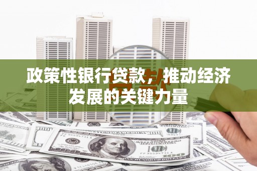 开福政策性银行贷款，推动经济发展的关键力量