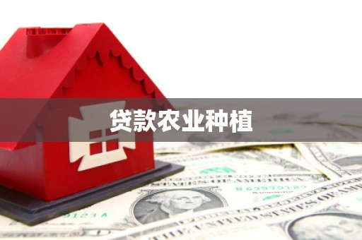 开福贷款农业种植
