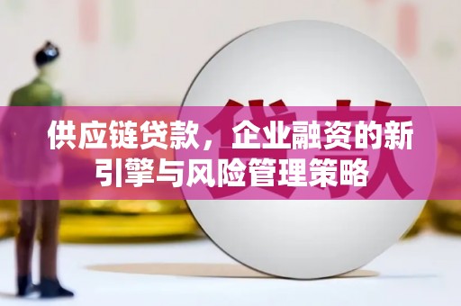 开福供应链贷款，企业融资的新引擎与风险管理策略