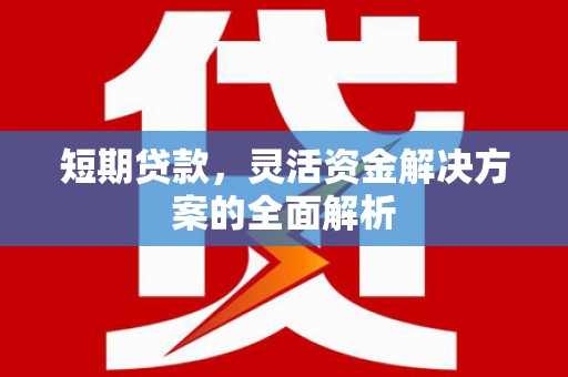 开福短期贷款，灵活资金解决方案的全面解析