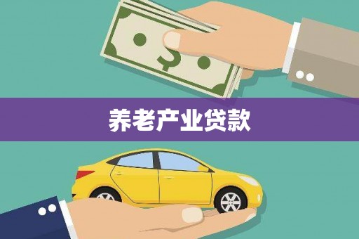 开福养老产业贷款