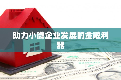开福助力小微企业发展的金融利器