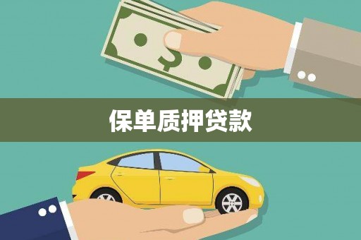 开福保单质押贷款
